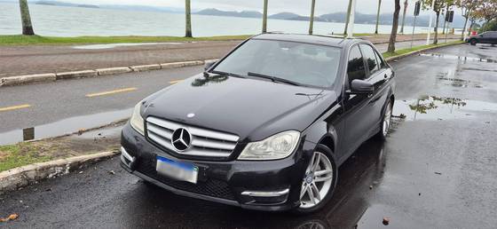 MERCEDES-BENZ C 180 1.6 CGI SPORT 16V TURBO GASOLINA 4P AUTOMÁTICO MERCEDES-BENZ C 180 1.6 CGI SPORT 16V TURBO GASOLINA 4P AUTOMÁTICO